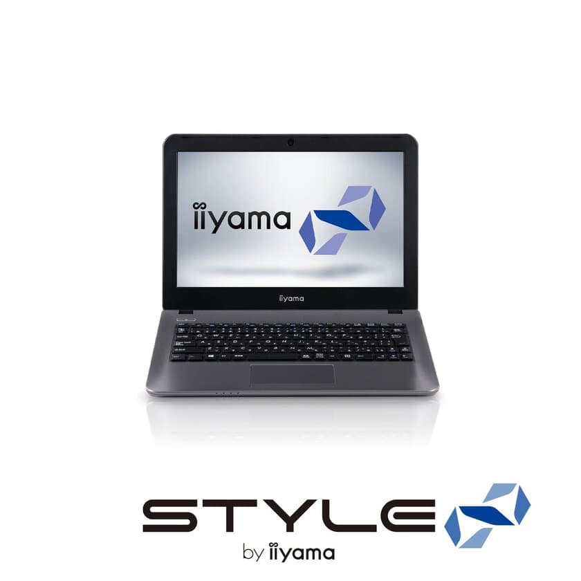 iiyama PC「STYLE∞（スタイル インフィニティ）」より
インテル(R) Celeron(R) プロセッサーを搭載した
11型コンパクトノートパソコンを発売