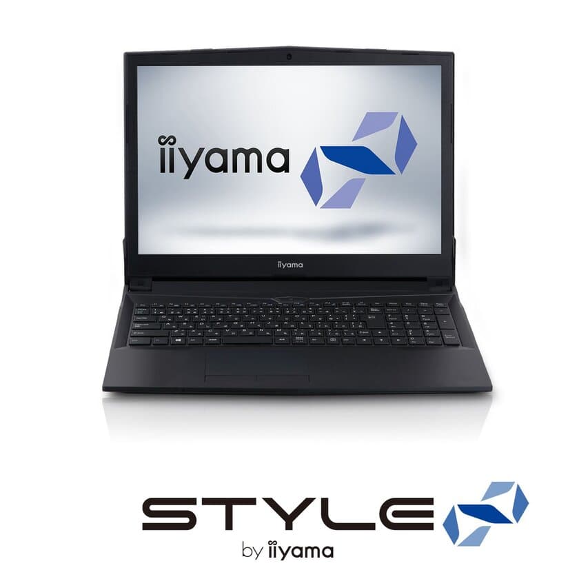 iiyama PC「STYLE∞（スタイル インフィニティ）」より
インテル(R) Core(TM) i7-8750Hと
NVIDIA(R) GeForce(R) GTX 1060[6GB]を
搭載した15型フルHDノートパソコンを発売