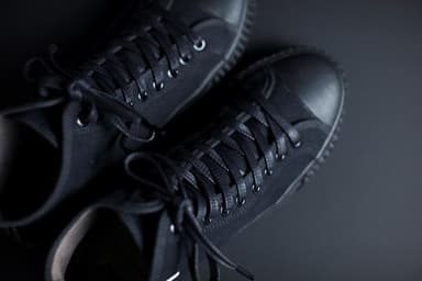 BLACK 150　WAX' SHOELACE