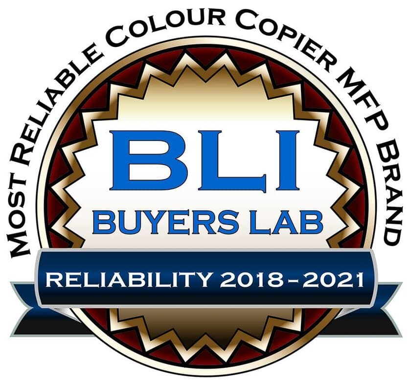 京セラが米国調査機関BLIの
「Most Reliable Color Copier MFP Brand」を受賞
