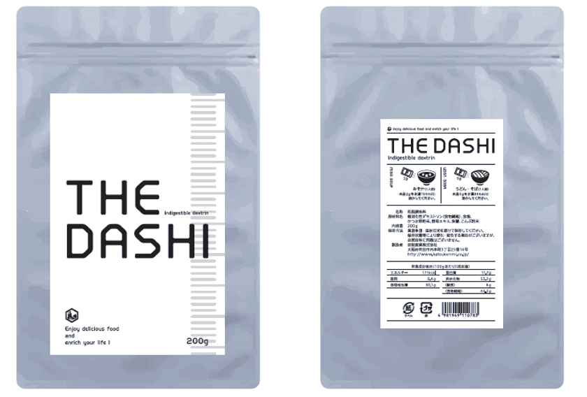 業界初(i)!食物繊維40%以上配合の「出汁」
無添加、アレルゲンフリーの『THE DASHI』で
新しい健康習慣を