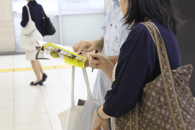 過去のナゾトキ街歩きゲームの様子