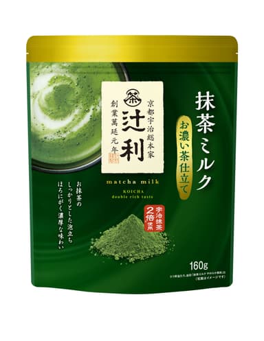 ＜辻利＞抹茶ミルク お濃い茶仕立て