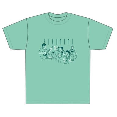 FUKUMIMI Tシャツ(ミントグリーン)