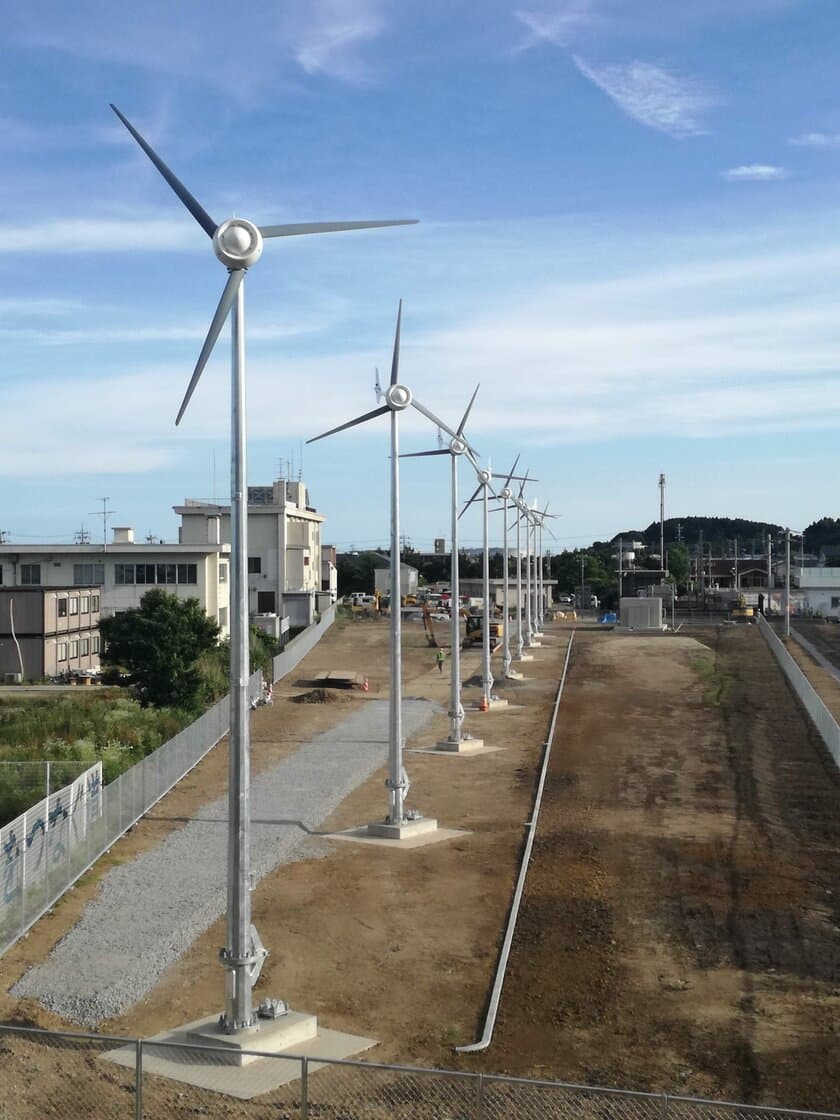 JR男鹿駅に風力発電連係リチウムイオン蓄電システムを導入
～「エコステ」モデル駅の「創エネ」に貢献～