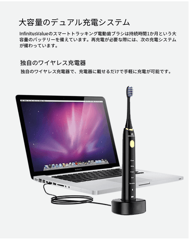 大容量デュアル充電システム