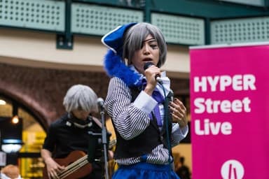 HYPER JAPAN-来場客がライブを披露できるスペースも用意