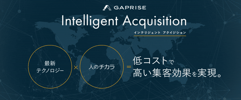 ギャプライズ独自のWeb集客自働化サービス
「Intelligent Acquisition」をリリース