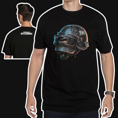 PUBG ヘルメットレベル３Tシャツ