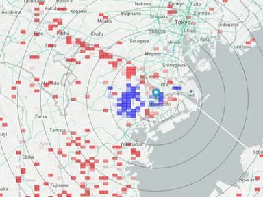 図2　川崎駅前店舗の戦略マップ