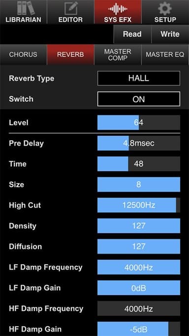 スマホ専用アプリ「AX-Edge Editor」の画面イメージ