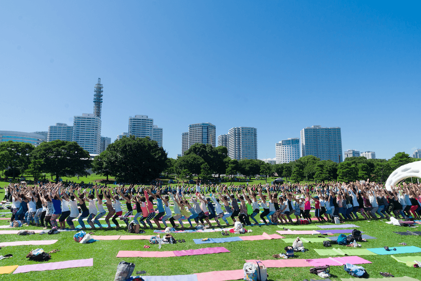 アジア最大級のヨガイベント「ヨガフェスタ横浜2018」が
今週末開催(9月15日(土)～17日(月)・パシフィコ横浜)