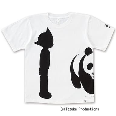 アトム×パンダTシャツ「出逢い」