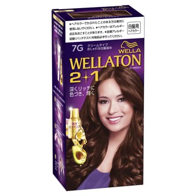 WELLA ウエラトーン 2+1 クリームヘアカラー 7G