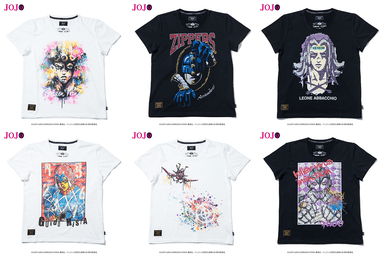 ジョジョの奇妙な冒険 黄金の風 × glamb コラボレーションTシャツ