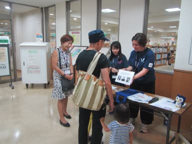 鳥取市での活動の様子