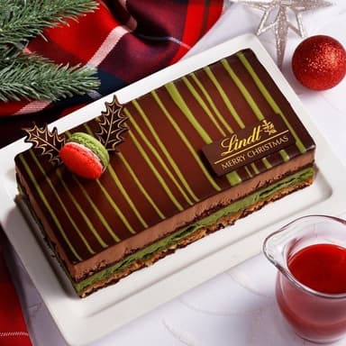 リンツ・チョコレート オンラインショップ クリスマスケーキ ホールサイズ ショコラ抹茶