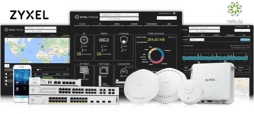 クラウド管理型無線LANソリューション
Zyxel「Nebula」が大幅に機能拡張　
802.11ac Wave2にも対応！