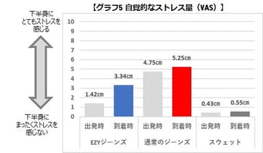 VASグラフ　ストレス量