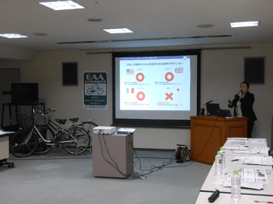 自転車通学指導セミナーの様子(2)