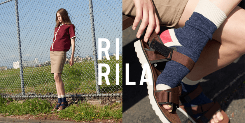 業界初・つま先のない5本指ソックス“RIRILA”が
「PLUG IN 2019SS(渋谷ヒカリエ・10/24～26)」に出展