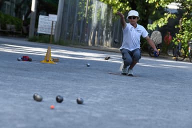 フランス発祥のスポーツ「ペタンク」体験