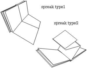 紙面が広がるspreak