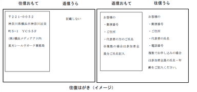 往復はがき