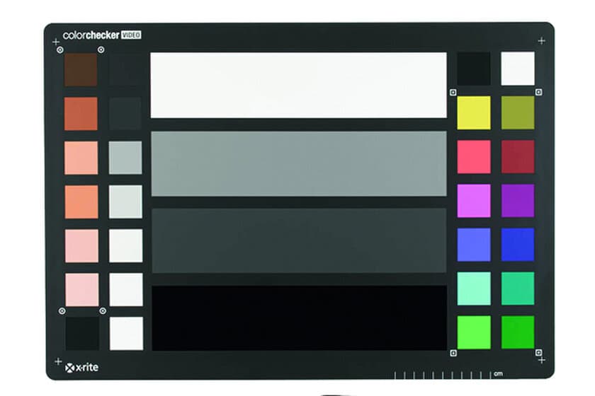 ドローン撮影後のカラー調整や編集が簡単に　
新製品「ColorChecker Video XL」を発表