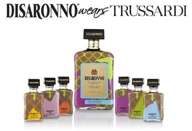 Disaronno Wears Trussardi