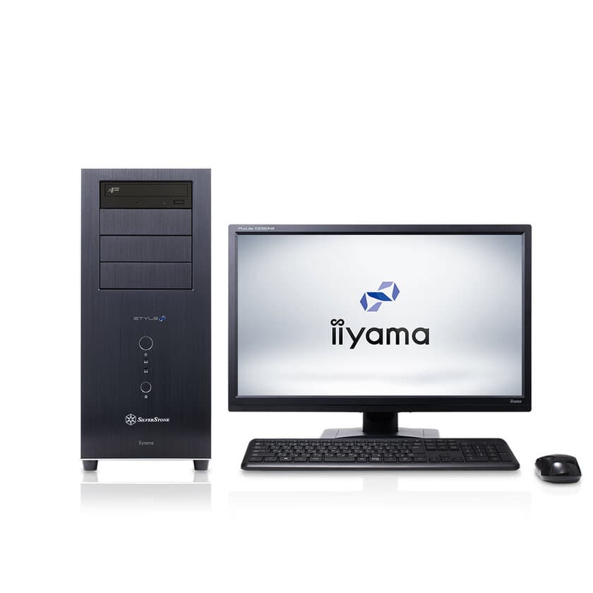 iiyama PC「STYLE∞（スタイル インフィニティ）」は
32コア/64スレッドを誇るRyzen(TM) Threadripper(TM) 2990WXと
NVIDIA(R) GeForce(R) GTX 1050を搭載したBTOパソコンを販売中