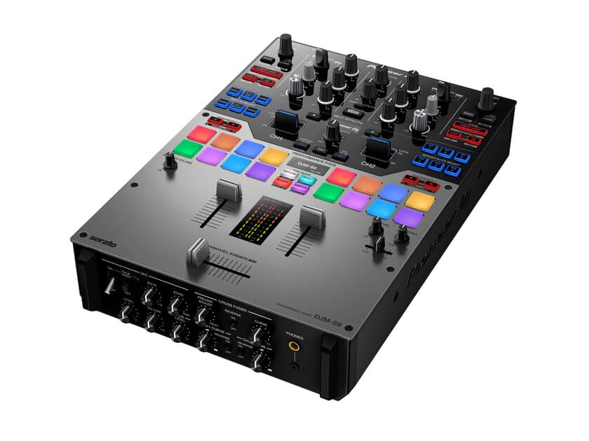 プロDJ／クラブ向け「Serato DJ」「Serato DJ Pro」専用2chミキサー
　コズミックグレイカラーモデル「DJM-S9-S」を
11月下旬に200台限定発売