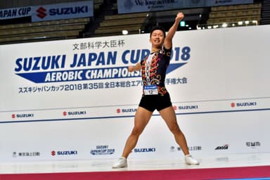 シニア男子シングル優勝 斉藤瑞己選手