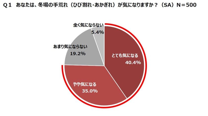 主婦500名に聞いた！「冬の手荒れに関する意識調査」発表　
“手荒れケア難民”続出、正しいケアをできていない人は8割も！