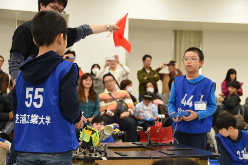 ～手作りロボットで日本一へ挑戦～　
第18回 芝浦工業大学ロボットセミナー全国大会を
豊洲で11月25日開催