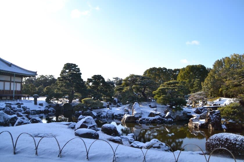 「二条城年末年始庭園公開」について