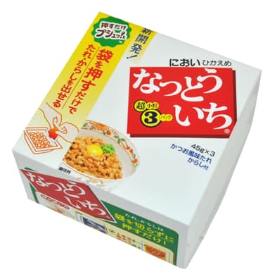 なっとういち 押すだけプシュッ！と 超小粒3P