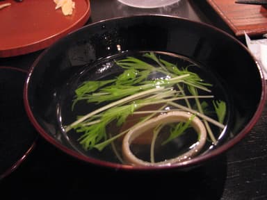 柚餅子のお吸い物