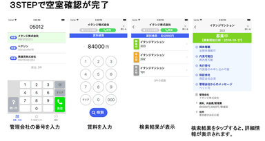 空室確認の手順