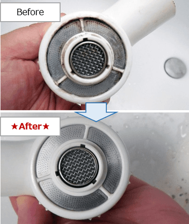 シャワーヘッド洗浄方法