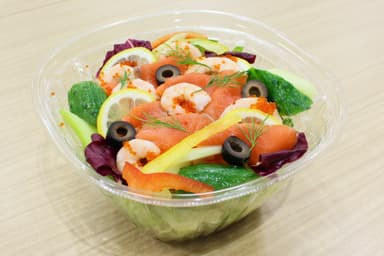 スモークサーモンのXmas Salad