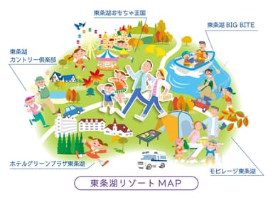 東条湖リゾートMAP