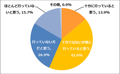 図5：リスクに関して、実際の対策を十分に行っていますか？