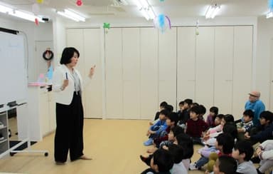 子ども向け講座実施風景