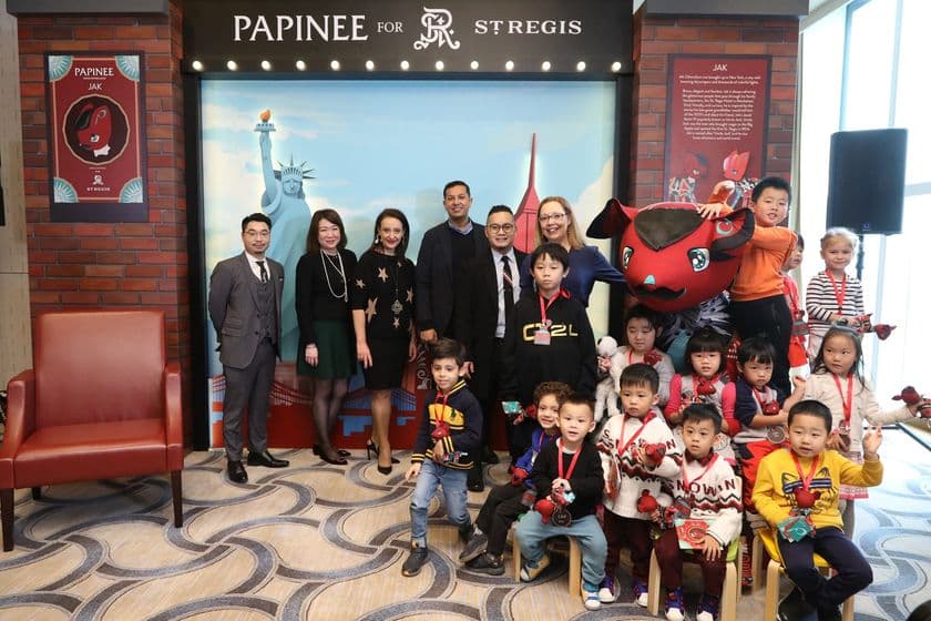 セントレジス・マカオ、ストーリーテリング専門企業と提携
家族向けプログラムにオリジナル新キャラクターも誕生