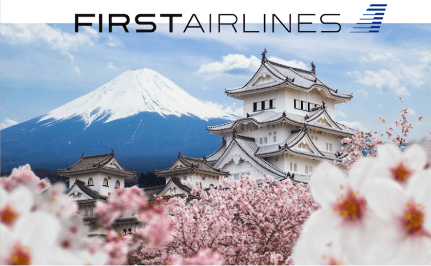 FIRST AIRLINES
今日、日本一周しない？
日本の魅力をギュッと詰めた日本一周便の就航を開始！