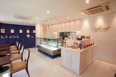 カファレル神戸北野本店カフェスペース