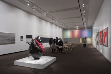 「KUAD ANNUAL 2018 シュレディンガーの猫」展示風景(撮影：表恒匡) 1