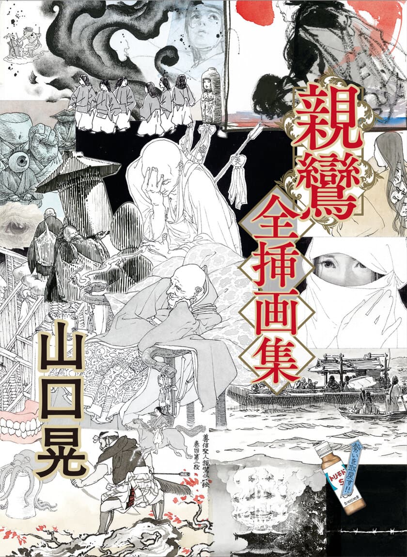 画家・山口晃 待望の最新作刊行！
圧倒的筆力とユーモアを武器に
《挿画》に新風を吹き込んだ小説「親鸞」の全挿画集　
刊行記念イベントの開催も決定！