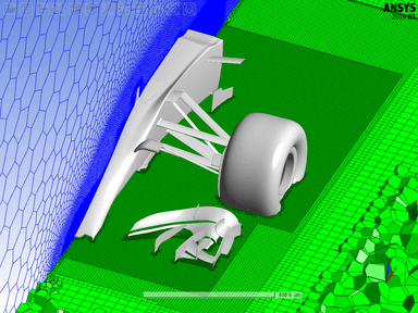 ANSYS Fluentの分散並列処理により高品質なメッシュの生成が最大10倍も高速化